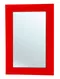 Зеркало «Bellezza» Луссо 65 без света красное, фото №1