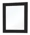 Зеркало «Bellezza» Луссо 90 без света чёрное, фото №1