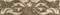 Настенный бордюр «Gracia Ceramica» Saloni 01 Glossy 30x7,5 010212001736 brown, фото №1