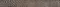 Настенный бордюр «Tubadzin» Traviata Optical Glossy 60,8x7,3  коричневый, фото №1