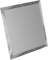 Настенная плитка «ДСТ» зеркальная матовая с фацетом 18x18 КЗСм1-01 серебряная, фото №1