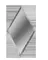 Настенная плитка «ДСТ» зеркальная РОМБ 51x30 РЗС1-02 серебряная, фото №1