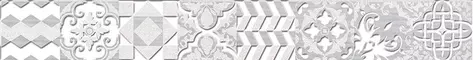 Настенный бордюр «Laparet» Bastion 40x4,7 05-01-1-46-03-06-454-0 серый, фото №1