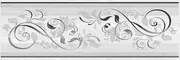 Настенный декор «Laparet» Мармара Ажур 60x20 17-03-06-659 серый, фото №1
