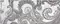 Настенное панно «Azori» Sfumato Paisley (комплект из 2 шт.) Matt. 50,5x40,2 583242001 grey, фото №1