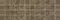 Настенная мозаика «Laparet» Royal Glossy 60x20 MM60072 коричневый, фото №1