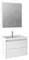 Мебель для ванной подвесная «Spectrum» Маттей 60 белая, фото №1