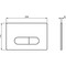 Комплект инсталляция с унитазом, крышкой и кнопкой смыва «Ideal Standard» Prosys TESI PR386801 безободковый белый, фото №9