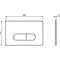 Комплект инсталляция с унитазом, крышкой и кнопкой смыва «Ideal Standard» Prosys Connect PR211601 безободковый белый, фотография №7