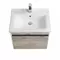 Мебель для ванной подвесная «Aquaton» Капри 60 бетон пайн/белая, изображение №4