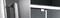 Душевая дверь «Gemy» Sunny Bay S28191CM 110/190 матовая универсальная, фотография №3