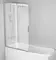 Шторка на ванну стеклянная «Am.Pm» Like W80S-100PS-150MT 100/150 прозрачная/хром универсальная, фото №1