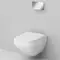 Комплект инсталляция с унитазом, крышкой и кнопкой смыва «Am.Pm» Inspire V2.0 FlashClean/кнопка Pro S хром IS47051.50A1700 безободковый белый, фото №5