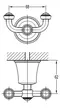 Двойной крючок «Cezares» LIBERTY CZR-F-8988 на стену хром, картинка №2
