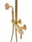 Душевая система «Cezares» OLIMP-CD-03/24-L золото, изображение №4