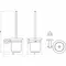 Набор аксессуаров «Ravak» Chrome 70508025 на стену хром, картинка №6
