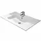 Мебель для ванной подвесная «Roca» Aneto 80 белая/чёрная, изображение №4