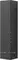Пенал «Aquanet» Алвита 35 подвесной серый антрацит глянец левый, фото №1