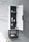 Шкаф «Clarberg» Logic 35 подвесной белый/чёрный, картинка №2