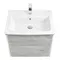 Мебель для ванной подвесная «Roca» Ronda 60 бетон/белая, картинка №6