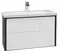 Мебель для ванной подвесная «Roca» Ronda 70 белая/антрацит, фотография №3