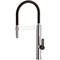 Смеситель для кухонной мойки «Remer» Elegant Kitchen SR512 хром/чёрный, фото №1