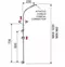Штанга для душа «Remer» 318C хром, картинка №2