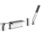 Смеситель на борт ванны «Remer» Infinity I06 хром, фото №1