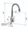 Смеситель для кухонной мойки «Remer» Gourmet Q75 хром, картинка №2