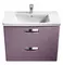 Мебель для ванной подвесная «Roca» The Gap 60 фиолетовая, изображение №4