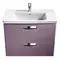 Мебель для ванной подвесная «Roca» The Gap 80 фиолетовая, изображение №4