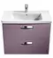 Мебель для ванной подвесная «Roca» The Gap 70 фиолетовая, изображение №4