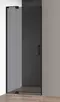 Душевая дверь «Cezares» SLIDER-B-1-100/110-GRIGIO-NERO 110/195 тонированная/чёрная универсальная, фото №1