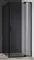 Душевой угол-ограждение «Cezares» SLIDER-AH-1-90-90/100-GRIGIO-NERO 100/90 тонированный/чёрный прямоугольный без поддона универсальный, картинка №2