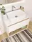 Мебель для ванной подвесная «Cersanit» Louna 80 с столешницей белая, фотография №7