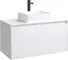 Мебель для ванной подвесная «Aqwella 5 Stars» Mobi 100 белая, картинка №2