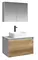 Мебель для ванной подвесная «Aqwella 5 Stars» Mobi 80 дуб балтийский/бетон светлый, фото №1