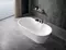 Ванна акриловая «Abber» AB9299-1.6 160/80 с каркасом с сифоном белая, фотография №3