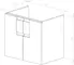 Мебель для ванной подвесная «Veneciana» Vetro 60 белая, изображение №4