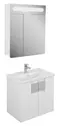 Мебель для ванной подвесная «Veneciana» Vetro 60 белая, фото №1
