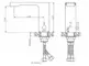 Смеситель для раковины «Belbagno» BB-ELVM-CRM сенсорный хром, картинка №2