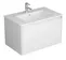 Мебель для ванной подвесная «Veneciana» Aventino 75 со скрытым ящиком белая, картинка №2