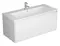 Мебель для ванной подвесная «Veneciana» Aventino 105 со скрытым ящиком белая, картинка №2