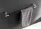 Полотенцедержатель «Inda» Mito A2018ANC на стену хром/чёрный матовый, фото №1
