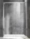 Душевая дверь «Vincea» Lugano VDS-1L120CL-1 120/195 прозрачная без поддона универсальная, фото №1