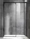 Душевая дверь «Vincea» Lugano VDS-1L120CLB-1 120/195 прозрачная без поддона универсальная, фото №1