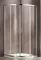 Душевой угол-ограждение «Vincea» Garda VSQ-1G900CL 90/90 прозрачный четверть круга без поддона, фото №1