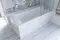 Ванна из литьевого мрамора «Астра-Форм» Нейт 180/80 с ножками без сифона белая, изображение №4