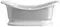 Ванна из литьевого мрамора «Астра-Форм» Мальборо 190/86 на подиуме без сифона цвет на заказ, фото №1