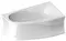 Ванна из литьевого мрамора «Астра-Форм» Селена 170/100 с ножками без сифона цвет на заказ правая, фотография №3